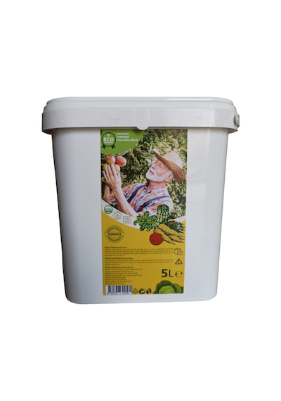 3 Ü 1 Arada, Biohumus Organik Gübre Bitki Besleyici, 5 Litre