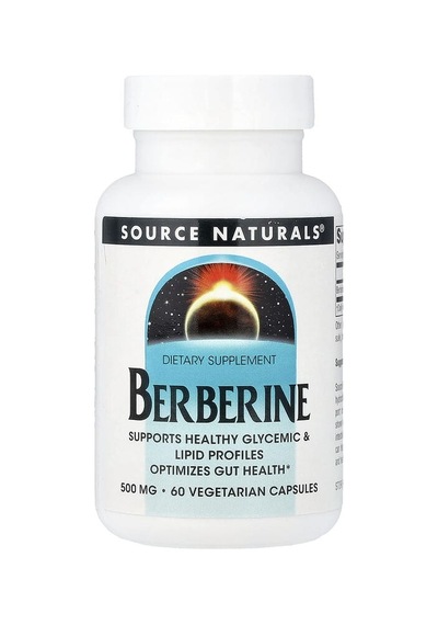 Source Naturals, Berberine, 500 Mg, 60 Vegetarian Capsules