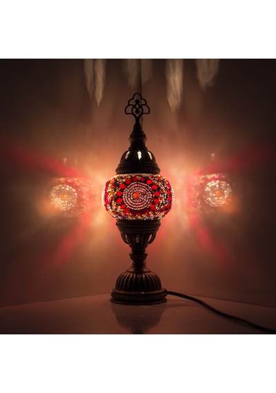 Dekoratif MOZAİK LAMBA EL YAPIMI DEKORATİF HEDİYELİK GECE LAMBASI