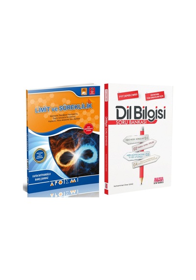 Apotemi Limit Süreklilik Ve Akm Dil Bilgisi Soru Bankası Seti 2 Kitap