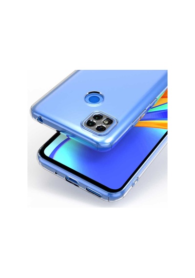 Xiaomi Redmi 9C Kılıf Zore Kamera Korumalı Süper Silikon Kılıf Renksiz