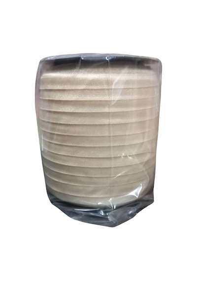 Çamaşır Lastiği Düz 1 Cm 1 Metre Krem
