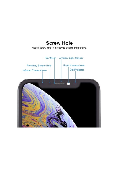 Sayısallaştırıcı Tam Montajlı Apple Uyumlu iPhone Xs Jk Tft Lcd Ekran