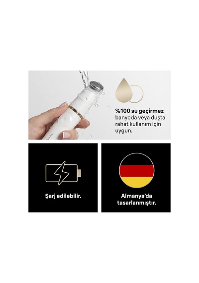 Braun Facespa Pro Yüz Epilatörü, + 3 Ekstra, 911
