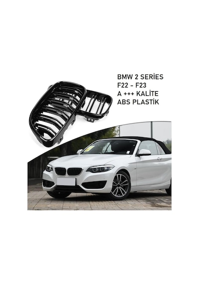 Bmw 2 Serisi F22-F23 Ön Panjur Böbrek M2 Model Oem Çift Tırnak