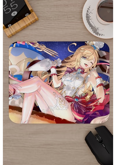 Escoffier Genshin Impact Anime Gacha V3 - 22x18 Gaming Mouse Pad Fare Altlığı