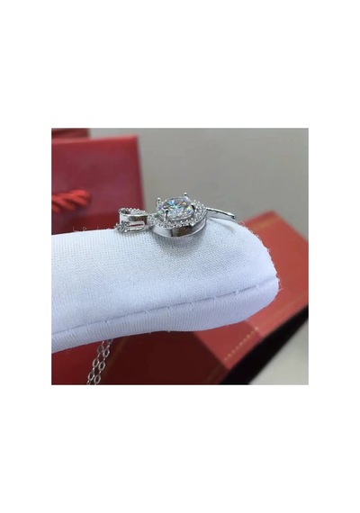 Pure Diamonds Sol Anahtarı Kadın Kolye Gümüş Zincir Zarif & Işıltılı Tasarım Altın - Gümüş Pure Diamonds Sol Anahtarı Kadın Kolye Gümüş Zincir Zarif & Işıltılı Tasarım Altın - Gümüş