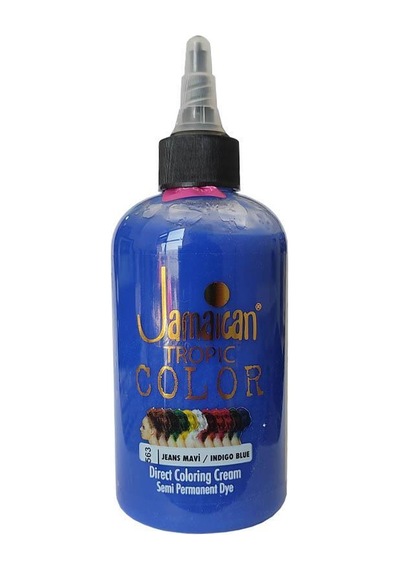 Jamaican Jeans Color Renkli Saç Boyası 563 Jeans Mavi