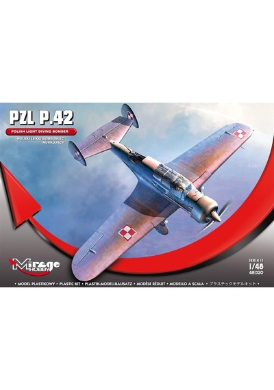 1/48 Pzl P.42 Polish Lıght Dıvıng Bomber Maketi, Mirage 481320