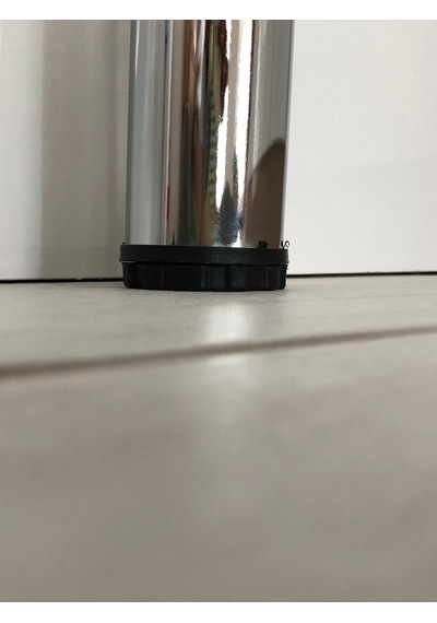 Metal, 71 Cm Krom Kaplama Bingolu Masa Ayağı 4 Adet