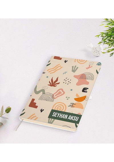 Kişiye Özel İsimli Beyaz Defter-3
