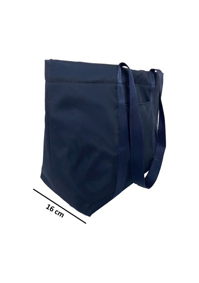 Tuttobene Trendy Navy Tote Omuz Çantası Xl Boy Tb022 Lacivert
