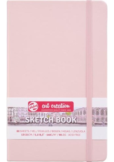 Art Creation Sketch Book Eskiz Bloğu 13x21 140 G 80 Yaprak Pembe