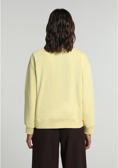 Colin's Colins Regular Fit Yuvarlak Yaka Baskılı Kadın Sari Sweatshirt Cl1082196 Q1.v2 Ylw Sarı