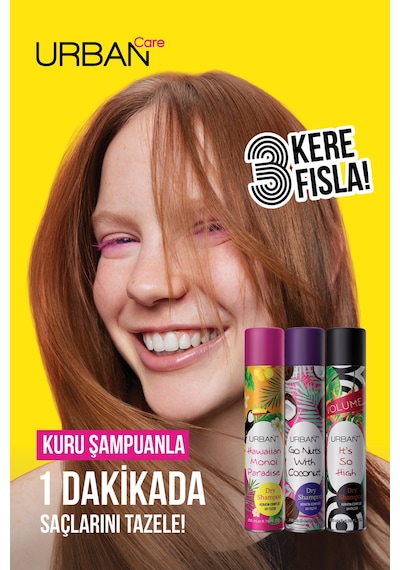 Urban Uv Filtre Care Tropical Paradise Jungle Kuru Şampuan 200 ML