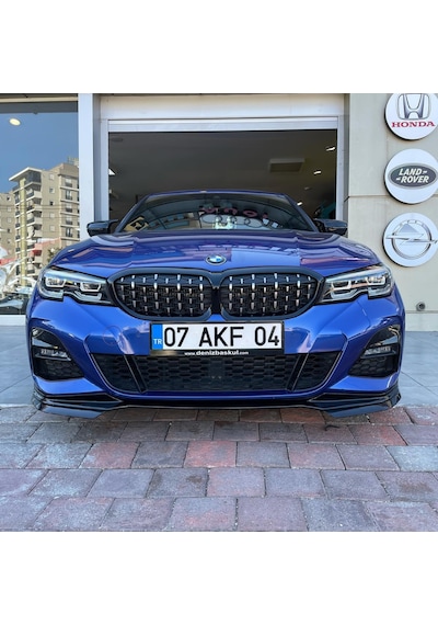 Sts Oto Aksesuar Bmw G20 3 Serisi Batman Yarasa Piano Black Abs Plastik Ayna Kapağı