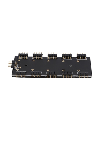 Rgb Led Fan Çoklayıcı Şerit Hub Splitter 10 Port 12V 4848P 4 Pin