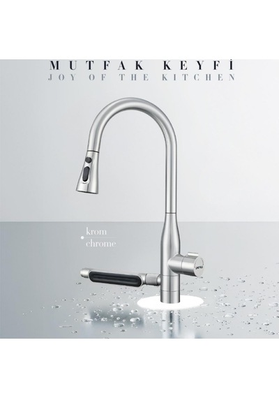 Penta Multi İçme Suyu Arıtma - Sprl.evye Bataryası Krom 1335 Krom