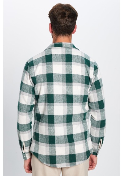 Tudors Erkek Slim Fit Dar Kesim Oduncu Tek Cepli Kareli Kışlık Gömlek-32612 Çok Renkli Tudors Erkek Slim Fit Dar Kesim Oduncu Tek Cepli Kareli Kışlık Gömlek-32612 Çok Renkli