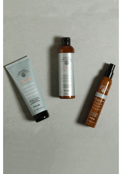 Nook Magic Arganoil Kalın Telli Saçlar İçin Argan Hindistan Cevizi Özlü Hacim Verici Saç Kremi 250ml