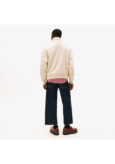 Tommy Hilfiger Jeans 90s Script Rib Fleece Sweatshirt Dm0dm22362 Bej