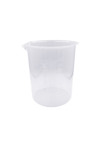 Kabartma Dereceli Plastik Beher 1 L