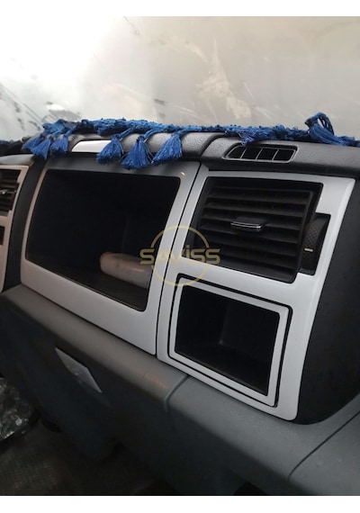 Ford Transit Jumbo 2006/2013 Full Set, Beyaz Konsol Maun Kaplama (BEYAZ)
