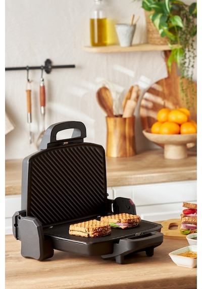 Homend Toastbuster 1337H Çıkarılabilir Plakalı 4 Ekmekli 1800 W Tost Makinesi