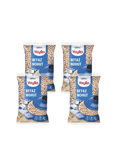 Yayla Beyaz Nohut 1 Kg X4