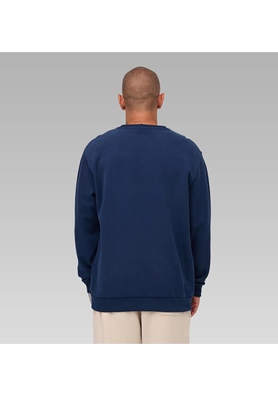 Columbia Csc Basic Bar Split Crew Erkek Sweatshirt 9150120466 Lacivert