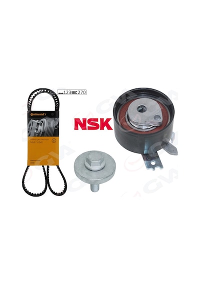 Triger - Eksantrik Kayış + Gergi Seti Symbol 2 2008-2014 1.5 Dci 62kw-85hp Gva 59t1422c 7701477028-7701476571-1680600qa8