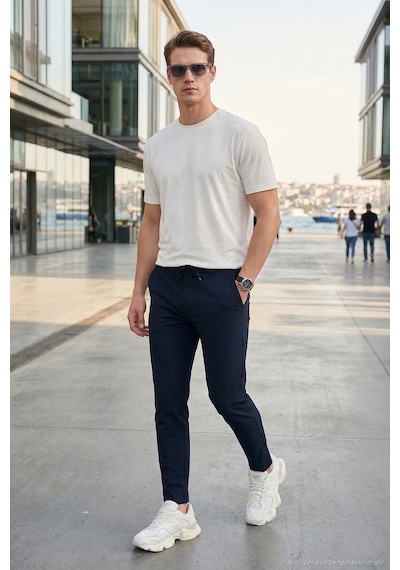 Buratti Erkek Pantolon 6841483 Lacivert Lacivert