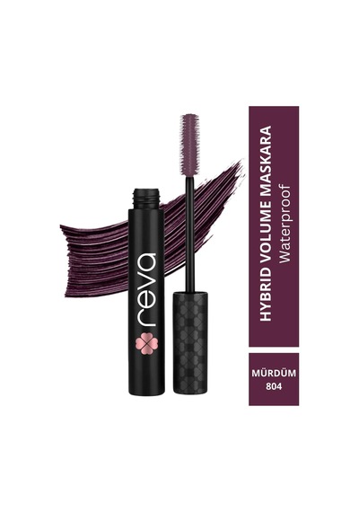 Hacim Veren Hibrit Maskara - Hybrid Volume Mascara Prune - No: 804 - Vegan & Temiz Içerik Çok Renkli