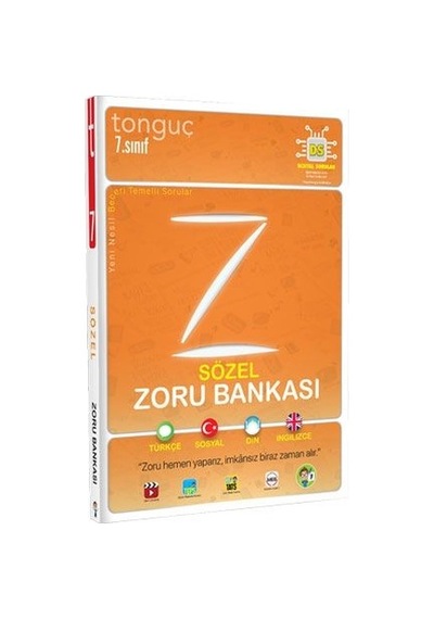 Hakankitapkırtasiye-Tonguç Yayınları 7.Sınıf Sözel Zoru Bankası