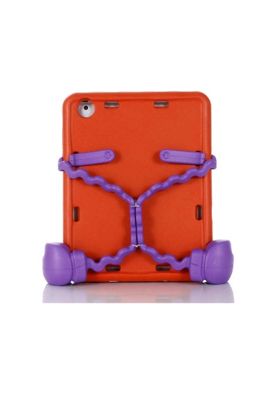 iPad Uyumlu  2 3 4 Eva Boxer Tablet Silikon - Kırmızı Arka Kapak
