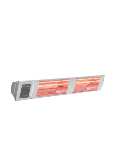 Supra Plus 4000 Watt Gss40p Kumandalı Suya Dayanıklı Elektrikli İnfrared Isıtıcı-beyaz