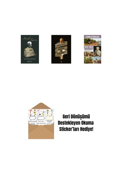 Toplu Kısa Öyküler + İnsan Nedir + Eskimo Kızının Aşkı + Okuma Sticker'ları