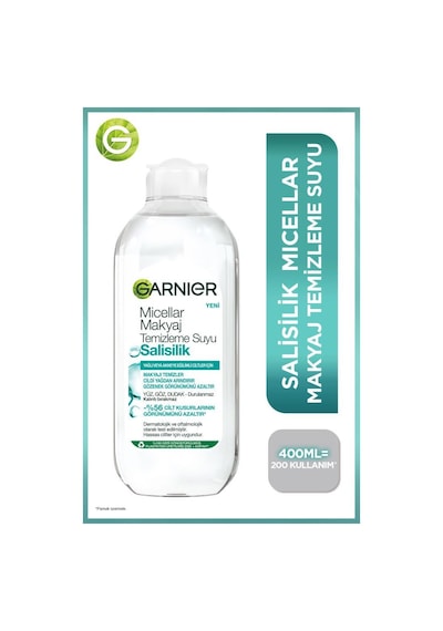 Salisilik Micellar Makyaj Temizleme Suyu 400ml 3600542661706-11186 Salisilik Micellar Makyaj Temizleme Suyu 400ml 3600542661706-11186