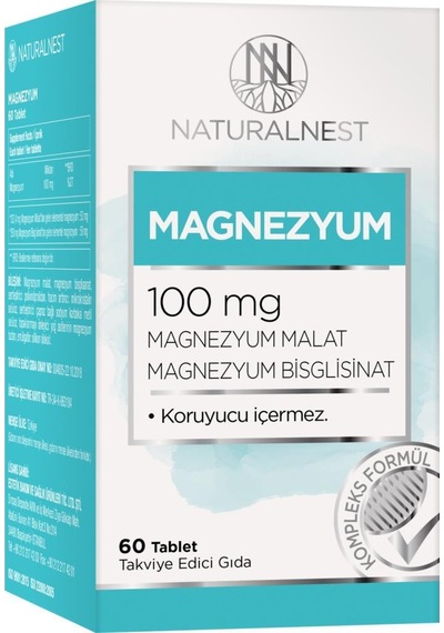 Naturalnest Magnesium 60 Tablet