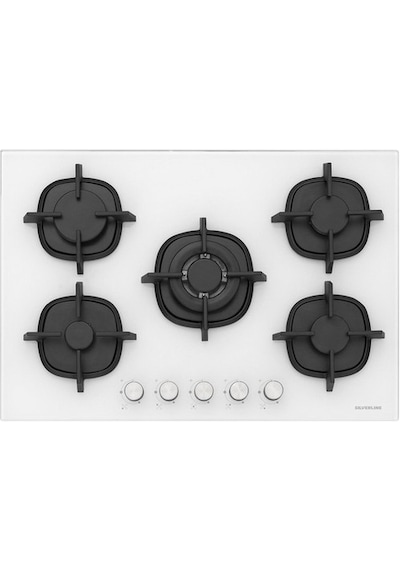 Silverline BO6504W01 - CS5364W01 - 3457 Soho 60 Beyaz Cam Ankastre Set