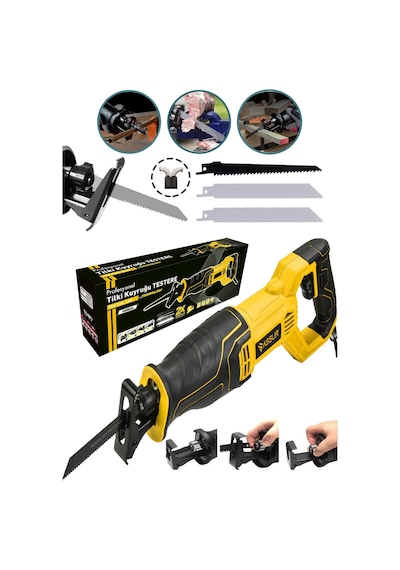 Sarı Tilki Kuyruğu Elektrikli Testere 230v 0-2800 Rpm Asr-624 5332