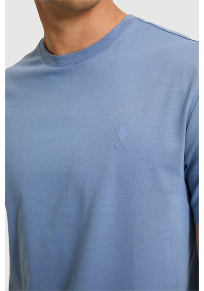 U.s. Polo Assn. Erkek İndigo Tişört Basic 50326953-vr028