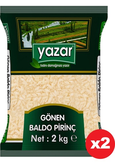Yazar Gönen Baldo Pirinç 2 x 2 KG
