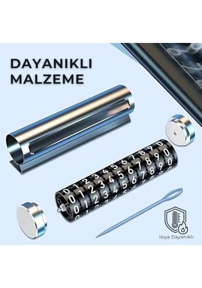 Oto Telefon Numarası Araç Içi Telefon Numaratör Ön Cam Numarası