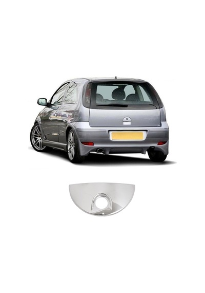 Opel Corsa C Uyumlu 2000 Ve Üzeri Krom Bagaj Açma Paslanmaz Çelik