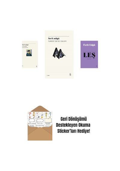 Van Gogh - Yüz Yıl Sonra + Hakkâri'de Bir Mevsim + Leş Bez Ciltli + Okuma Sticker'ları
