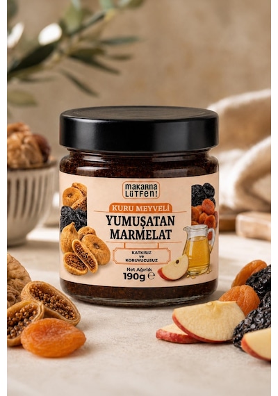 Makarna Lütfen! Yumuşatan Marmelat Kuru İncir-kayısı-erik - 190 Gram