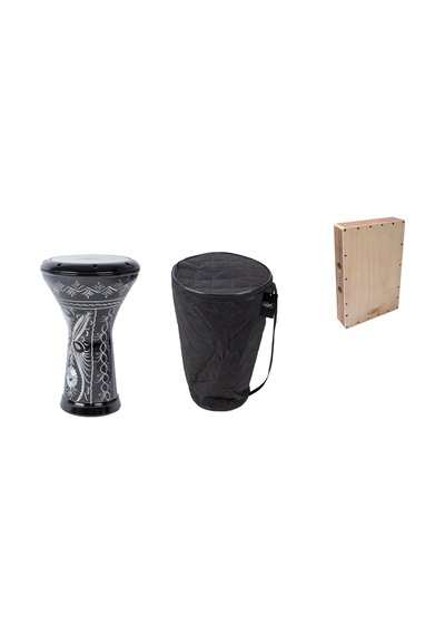 İşlemeli Mısır Darbuka - Seyahat Kajon - Darbuka Method