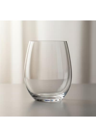 6 Adet Borosilikat Cam Bardak 6&apos Lı Set 500 Ml Su Ve Meşrubat Bardağı, Kokteyl Bardağı Açık Kırmızı