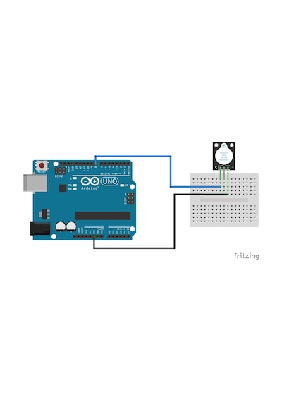 Aktif Buzzer Ses Modülü Arduino 5Vdc 30Ma 85Dba 10Cm